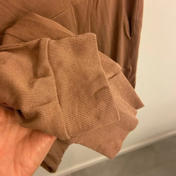 Commando Ribbed Joggers Taupe Size Medium - Picture 4 of 7